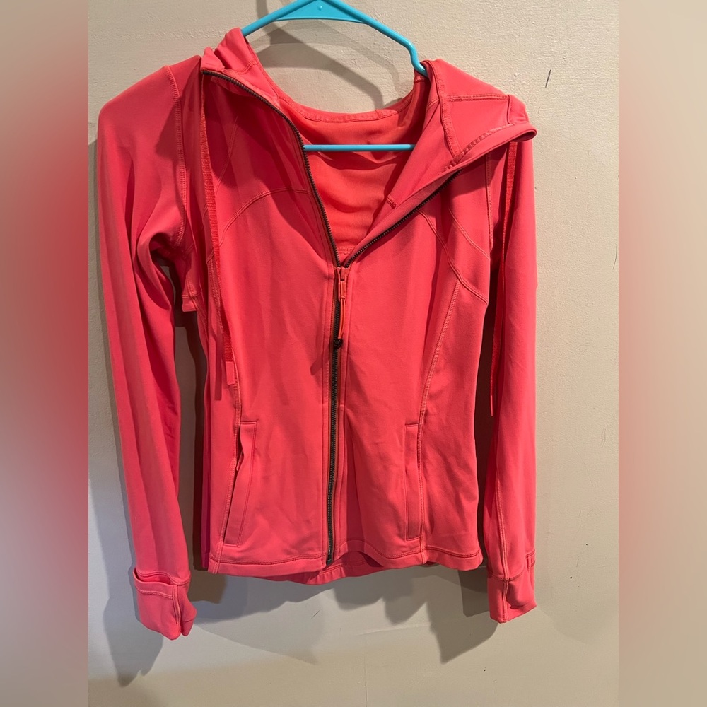 Womens Lululemon Performance Jacket Zippered Hoodie Size 6